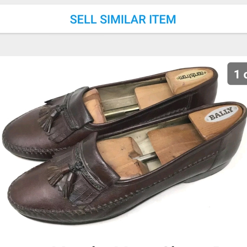 Johnston Murphy Men's Shoes Brown Leather 11 - Picture 2 of 8